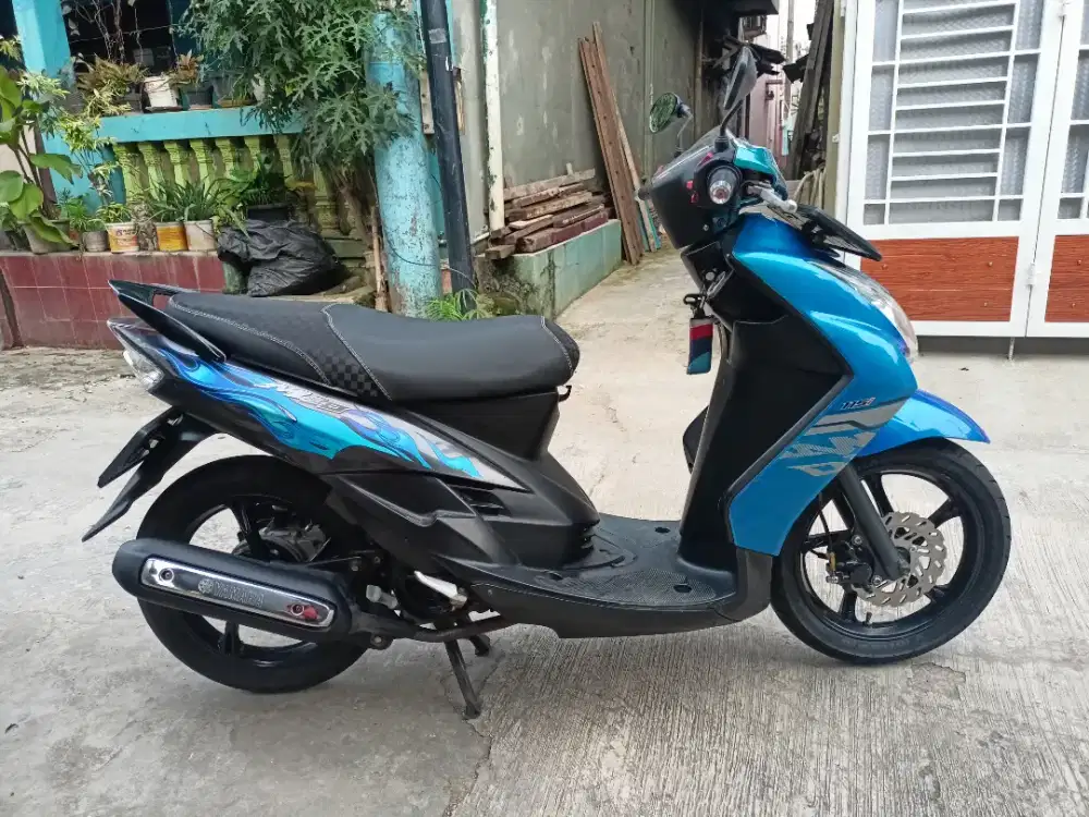 Mio soul 2009 biru dari lahir