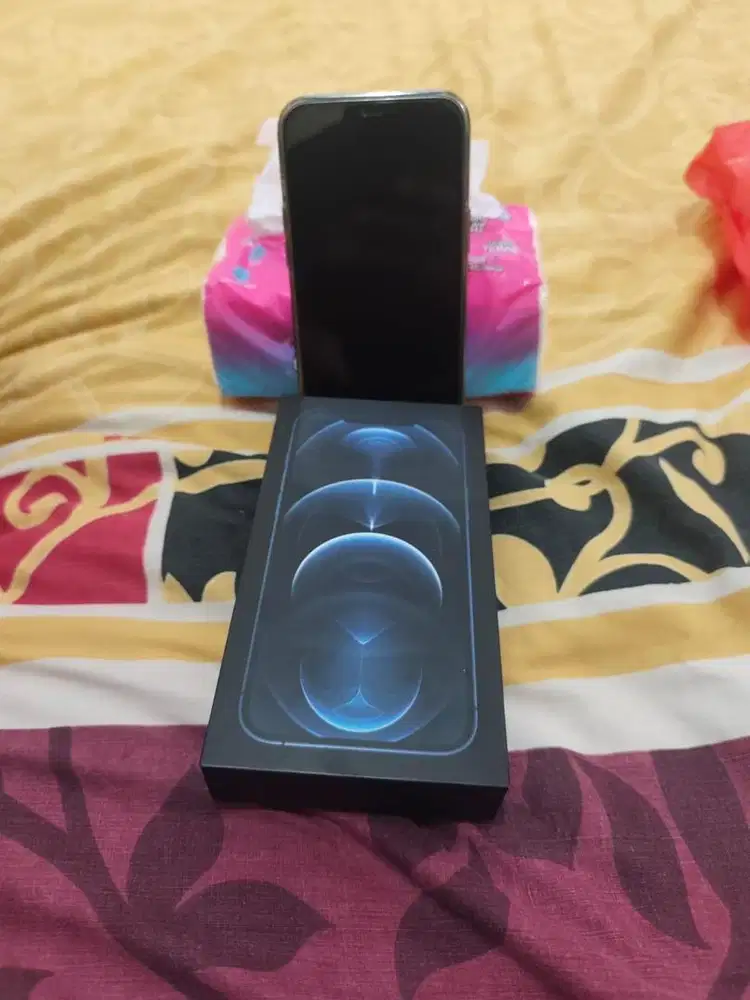 Iphone 12 promax 128 gb blue