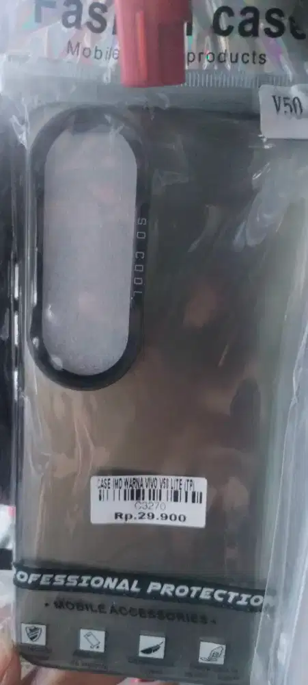 CASE IMD BLACK VIVO V50 LITE