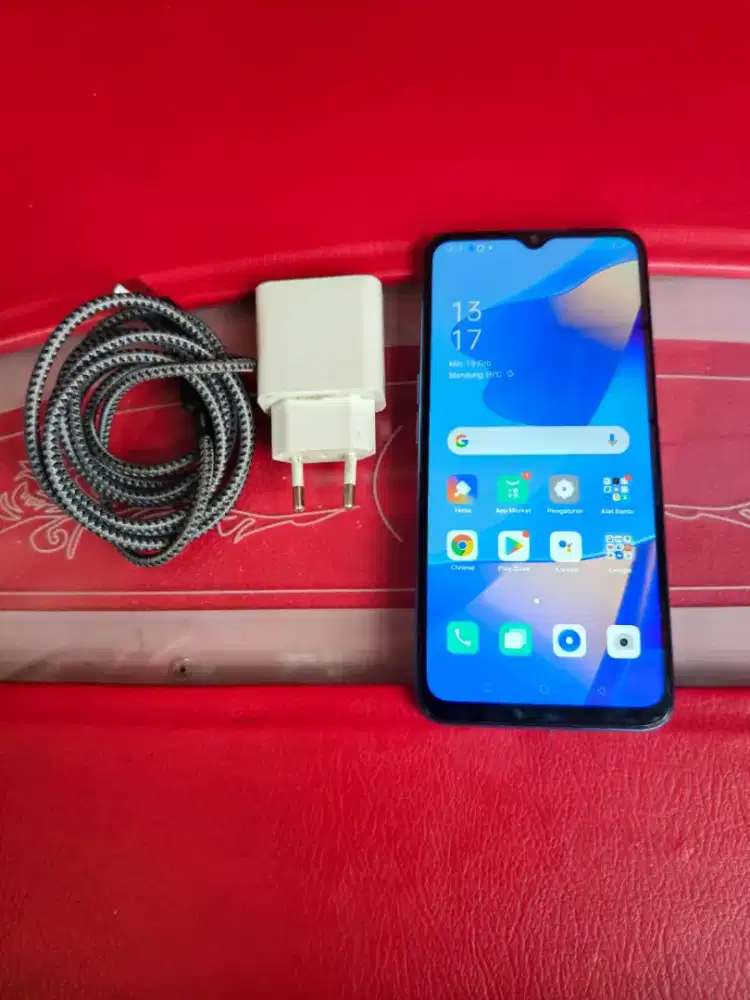 Oppo a16 ram 6/128 4g Lte segel normal