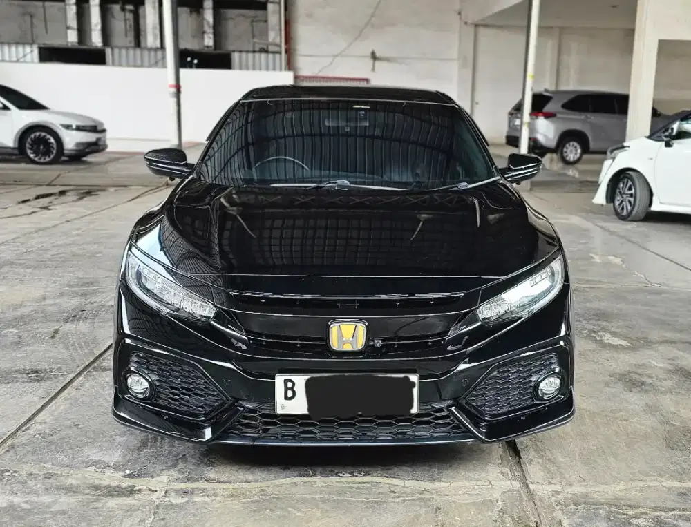 Baru 68rb Km Honda Civic HB Hatchback E AT 2018/ 2019 Hitam Mulus Gres