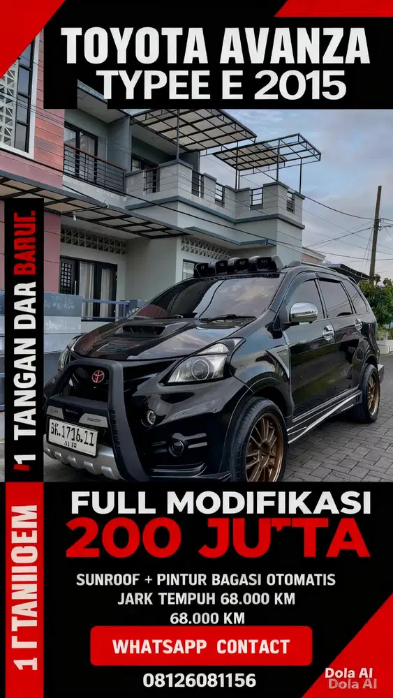 Toyota Avanza 2015 Bensin