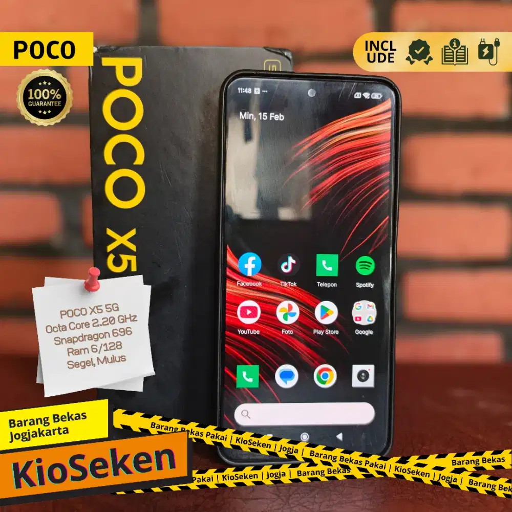 Poco X5 5G Gaming Fullset