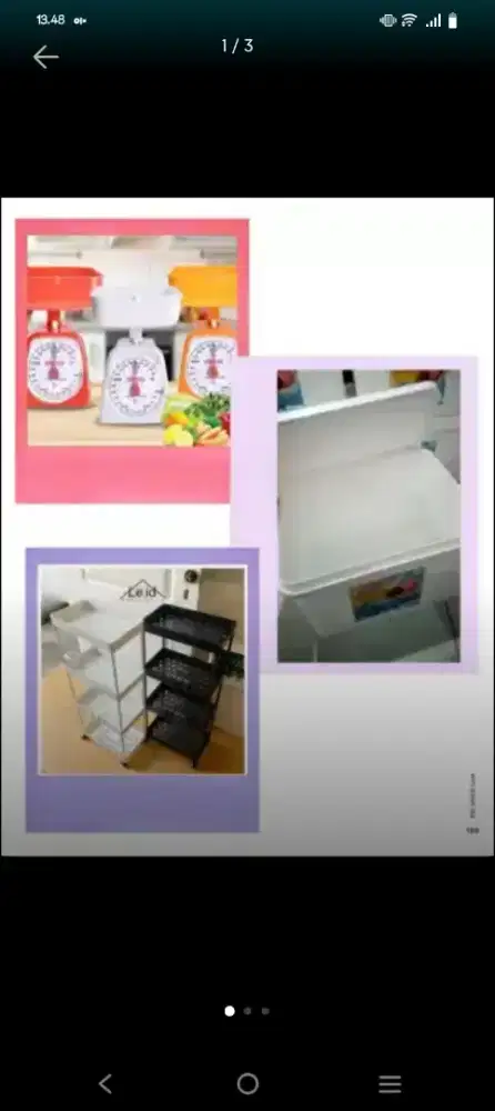 TIMBANGAN JARUM ( material Plastik