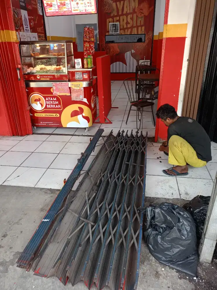 Service rolling door folding gate Cilincing