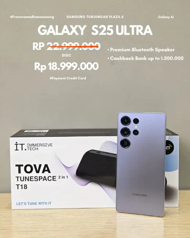 Samsung Galaxy S25 Ultra Free bluetooth speaker