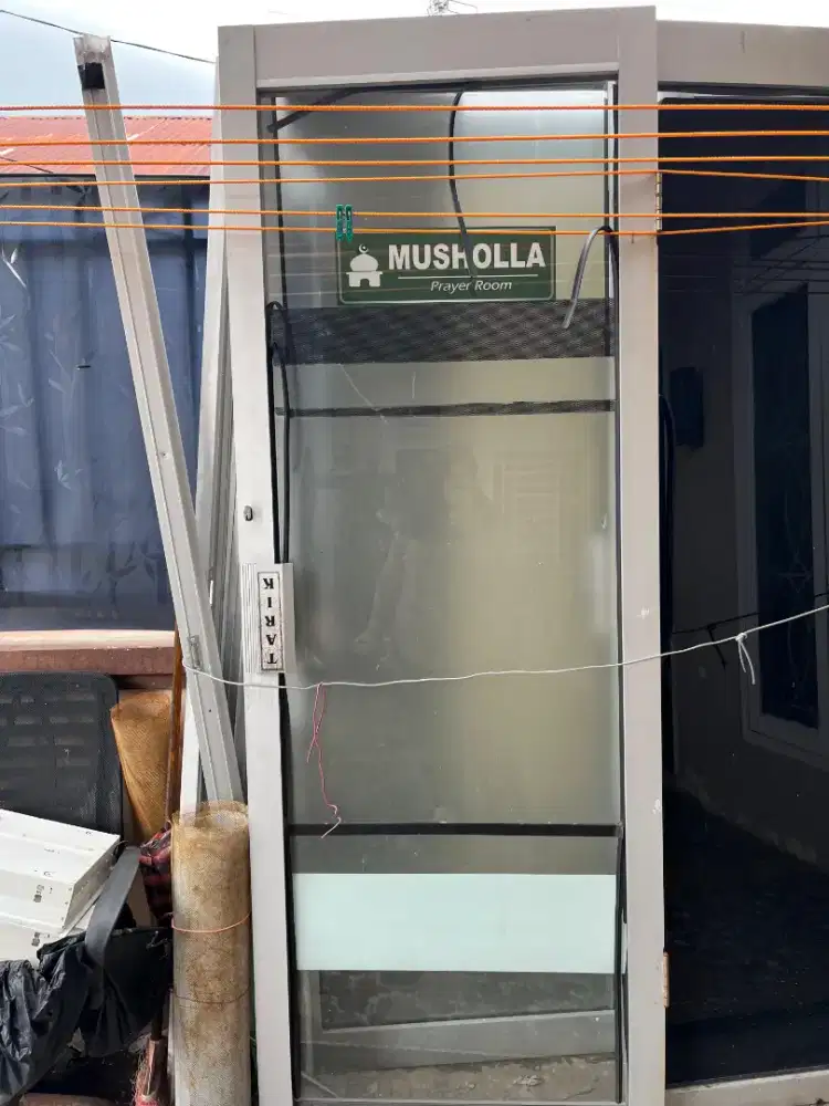 Jual pintu alumanium kaca