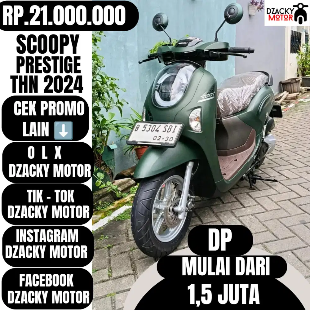 SCOOPY PRESTIGE 2024 SECOND LIKE NEW