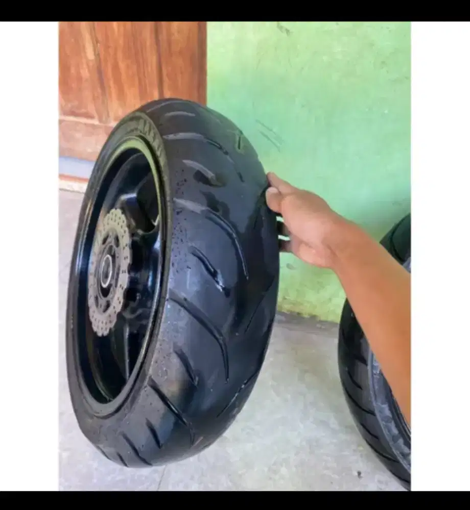 Velg Ninja 250 R Racing kondisi Bening dan Bagus