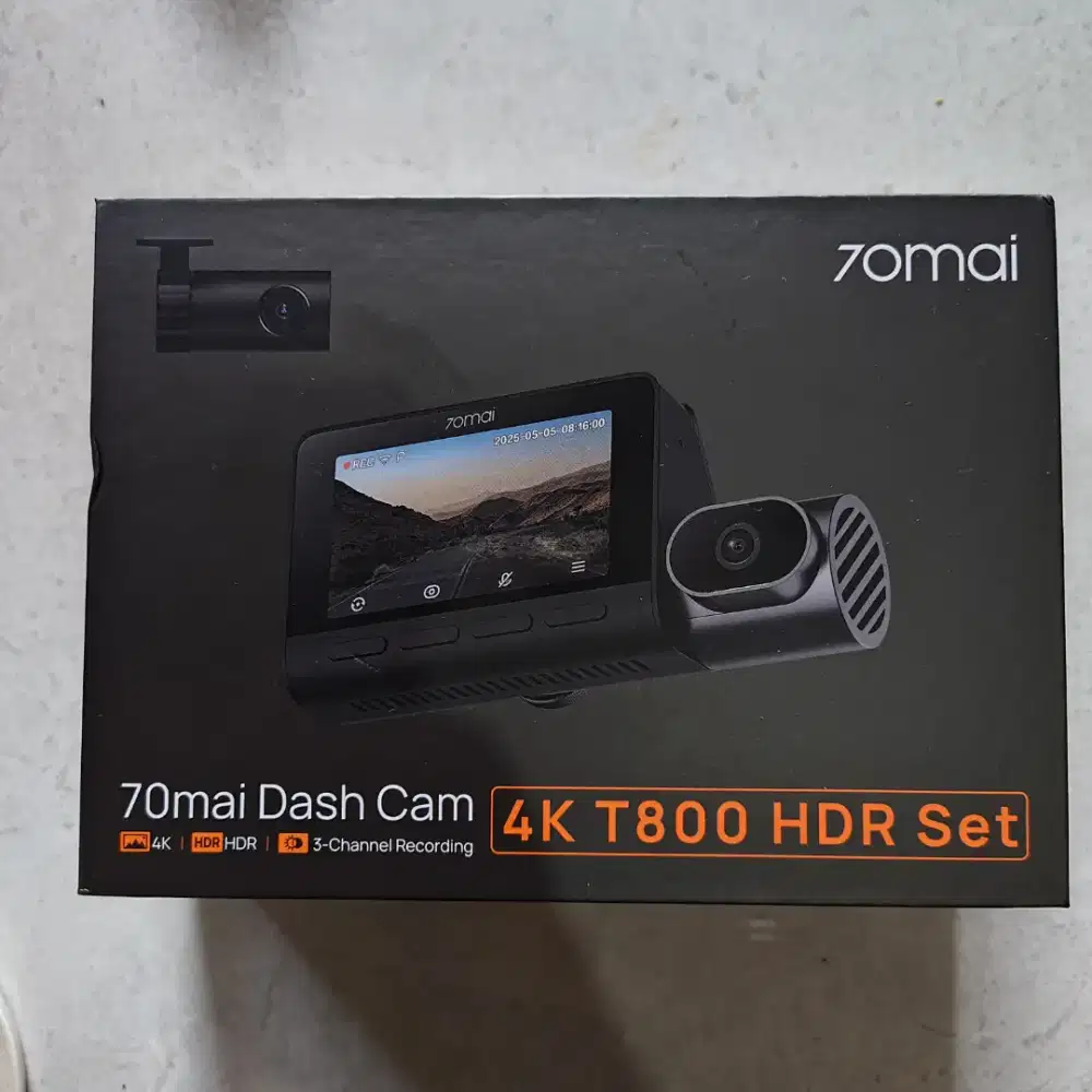 Dashcam 70mai T800 HDR 4K 3ch