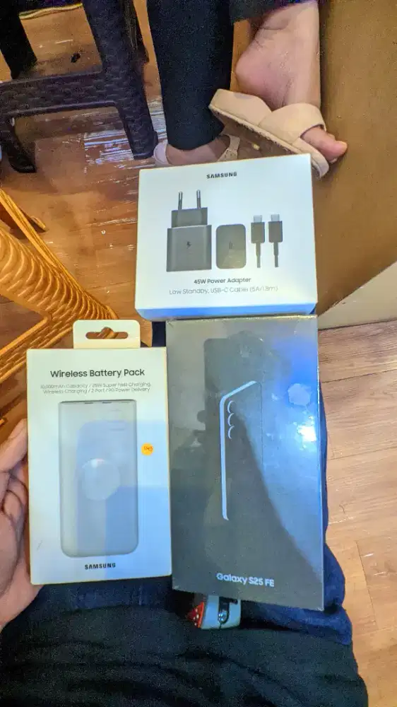 Promo imlek Samsung S25 FE Free Fit3 & Adaptor 25W & Free TG