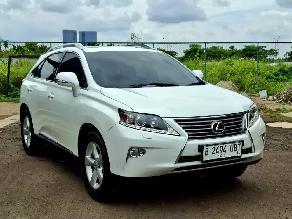 (km 66rb)Lexus Rx 270 Hk. 2.7 AT. Tahun 2013. Putih. Perfect cond