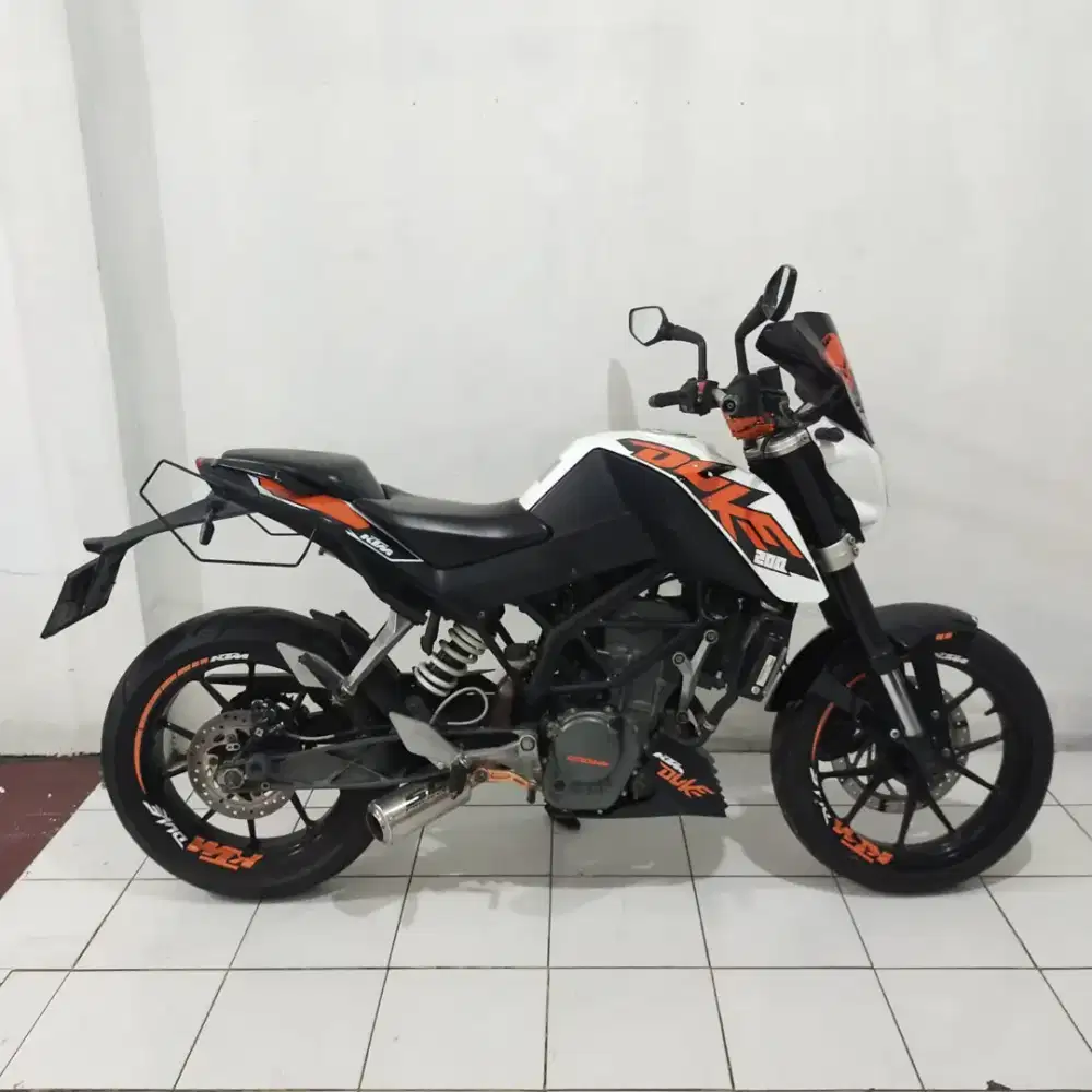 KTM DUKE 200Cc 2017 Orisinil Bagus Gress