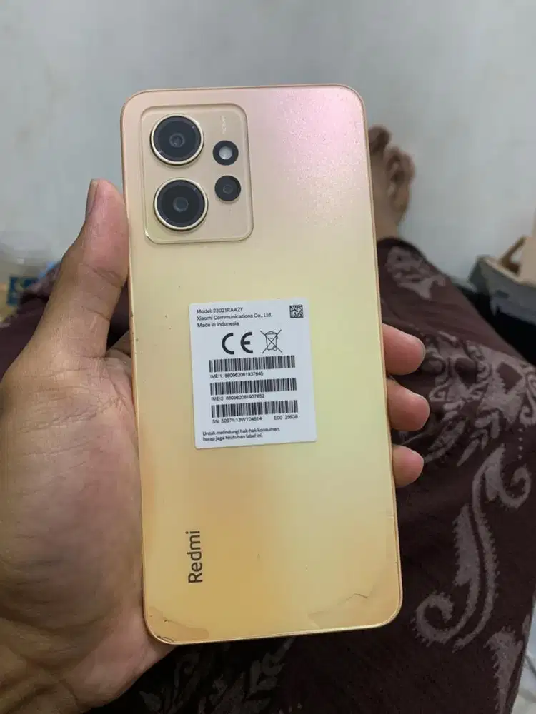 Dijual Cepat Xiomi Note 12 Mewah RAM 8/256GB