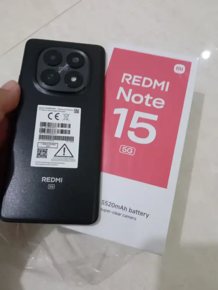 Resmi note 15 5G like new