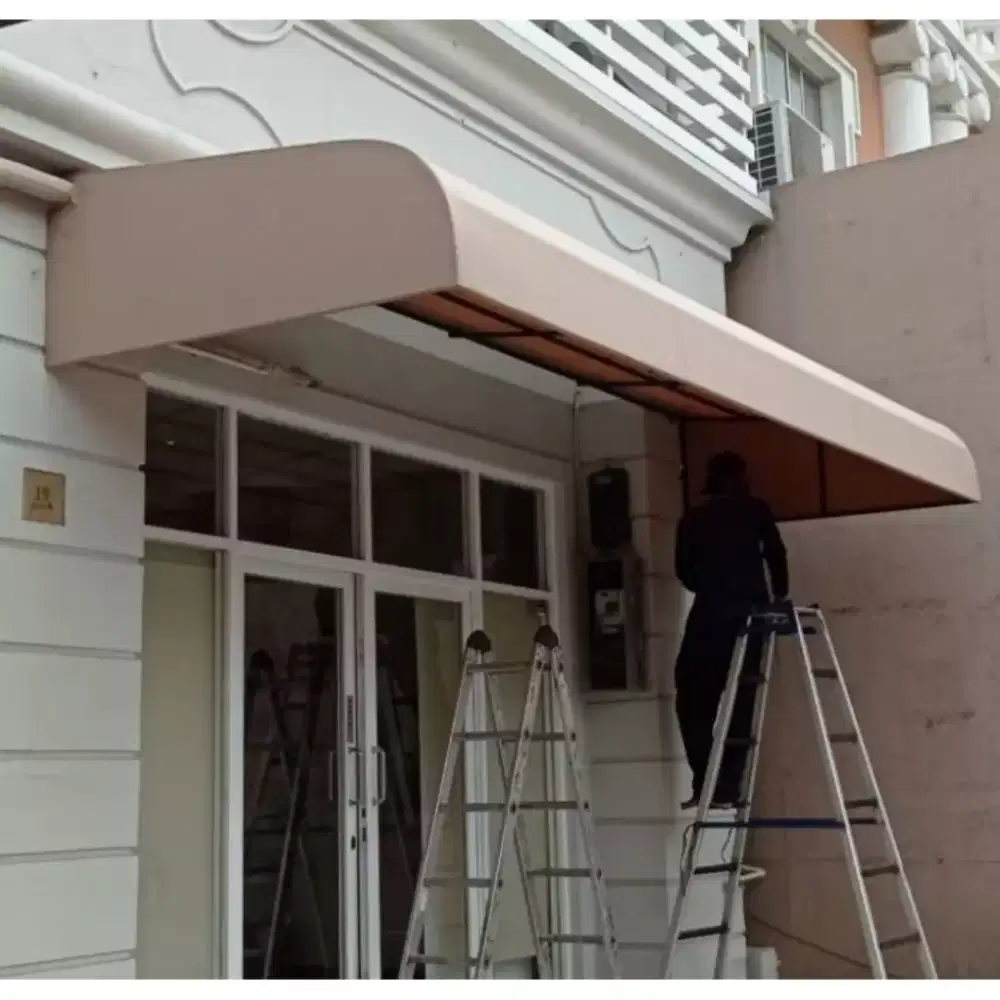 Jasa pemasangan kanopi kain awning bekasi
