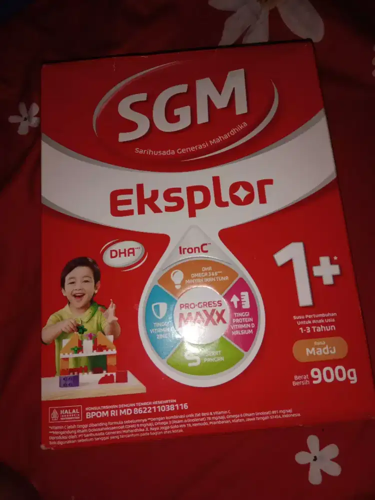 Susu sgm 1+ rasa madu