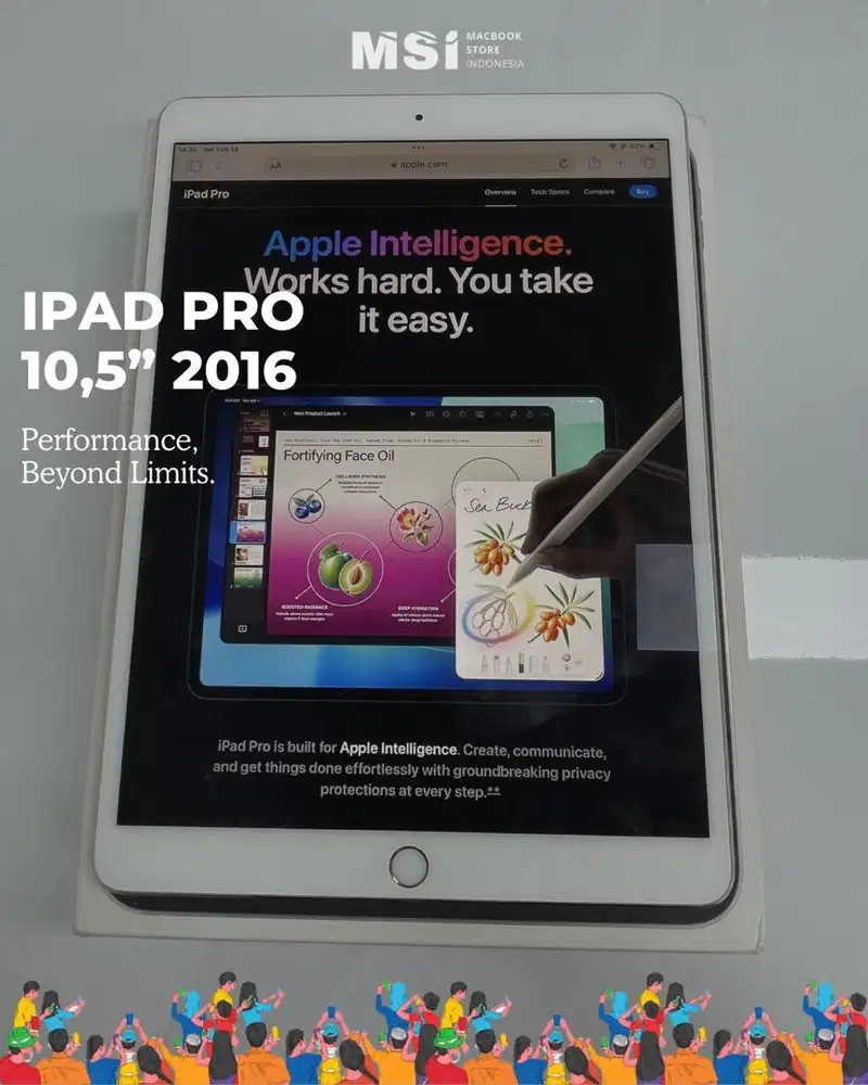 iPad Pro 2016 64GB – Powerful & Siap Pakai!