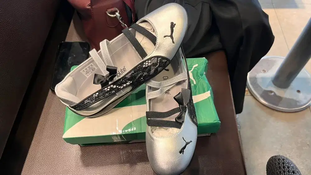 Sepatu Speedcat Puma Ballet Lase Silver