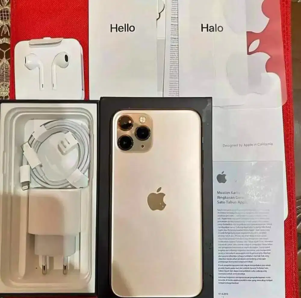 iPhone 11 pro 256gb gold resmi iBox