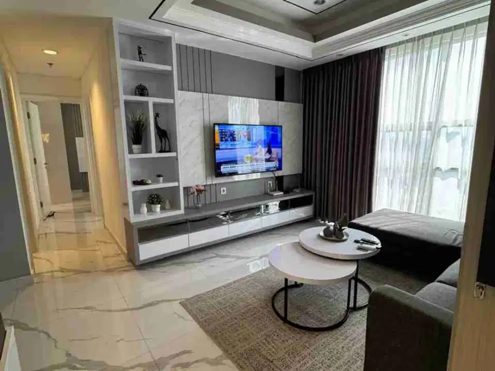 Private Lift Lt.30 – 2BR Full Furnished di The Somerset Kencana | 21 Juta Nego!