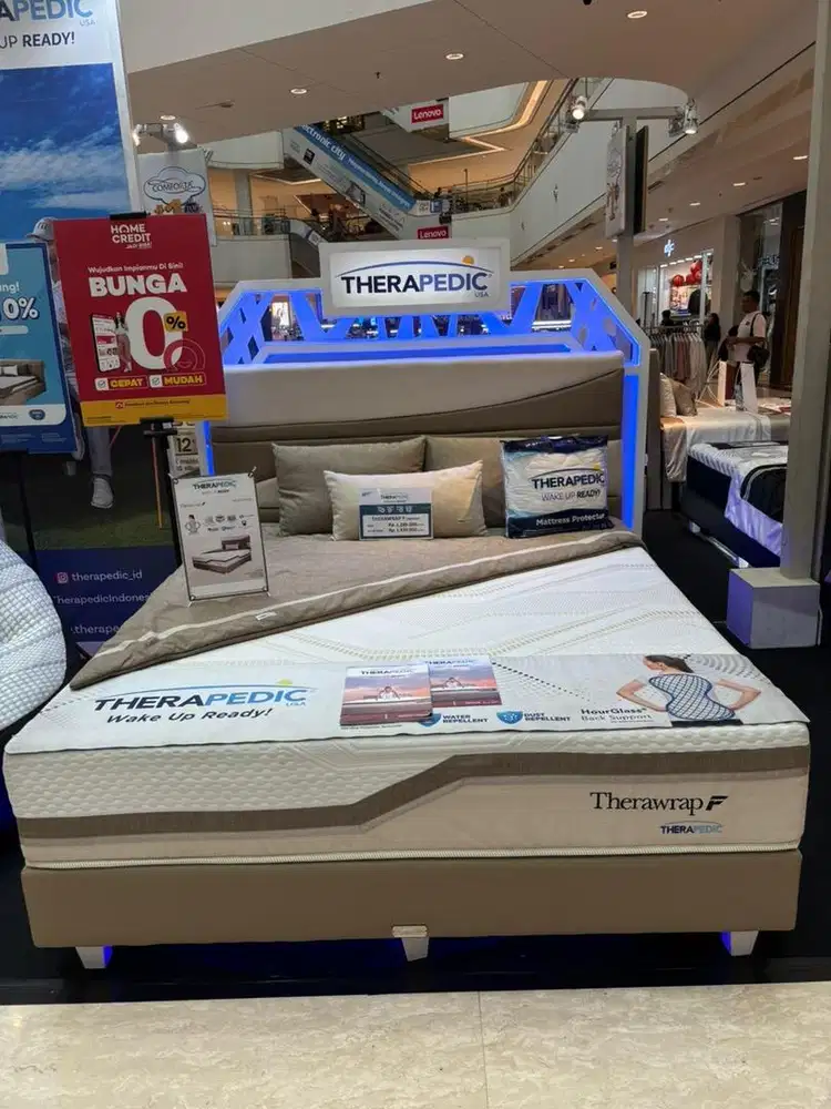 CICILAN SPRINGBAD THERAPEDIC PROMO BUNGA 0%