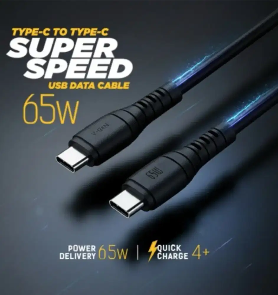 V-Gen KD TYPE-C TO TYPE-C VGC-38 1M