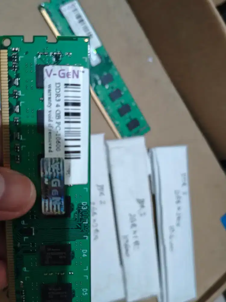 RAM Memory DDR 3 DDR 2 bekas