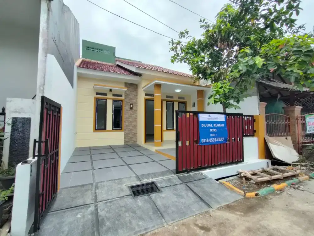 JUAL RUMAH BEBAS BANJIR DI PERUMAHAN BEKASI TIMUR REGENCY, MUSTIKAJAYA