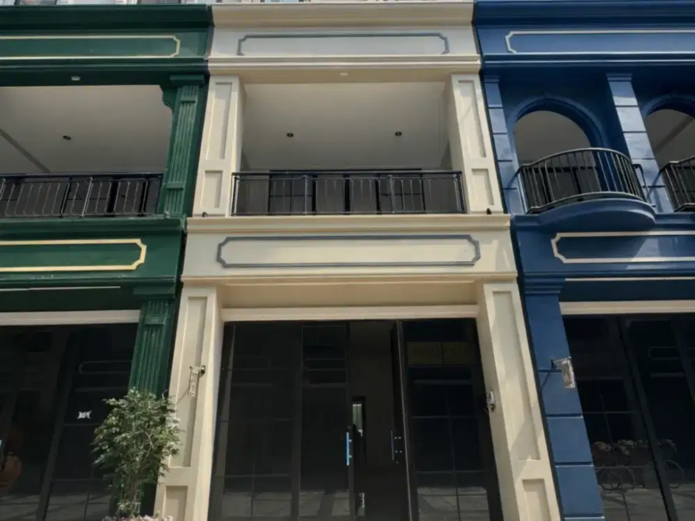 Jual Rugi BU Ruko Gandeng Osaka PIK 2 5x10 50m2 3LT Strategis Siap Pakai