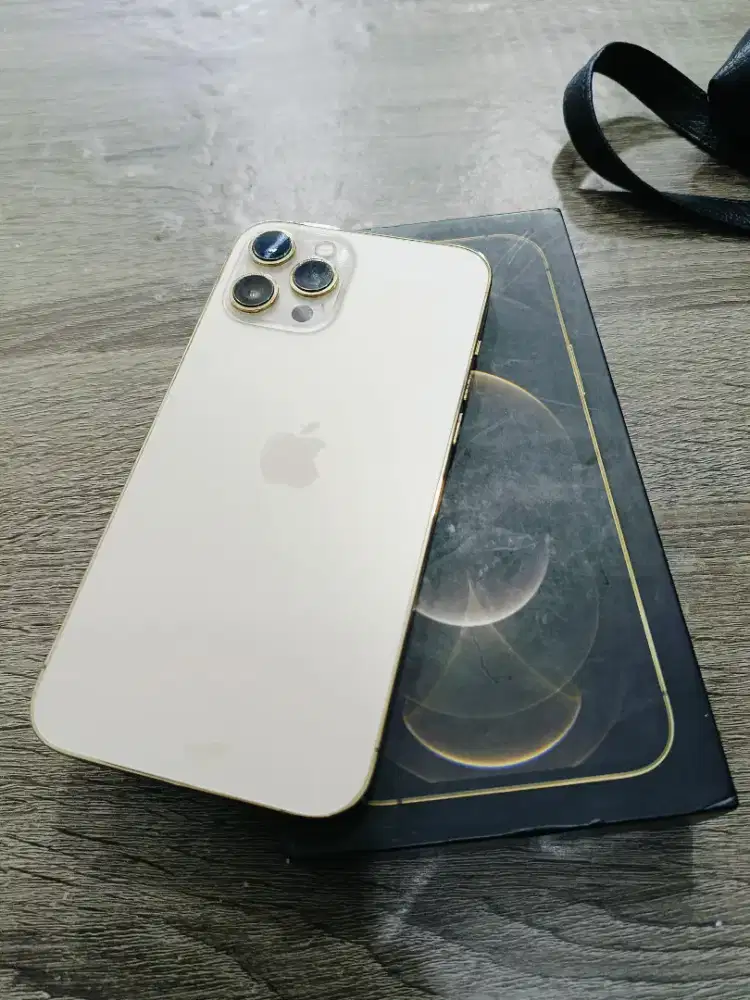 iPhone 12 pro max gold 128 iBox ori mulus fullset