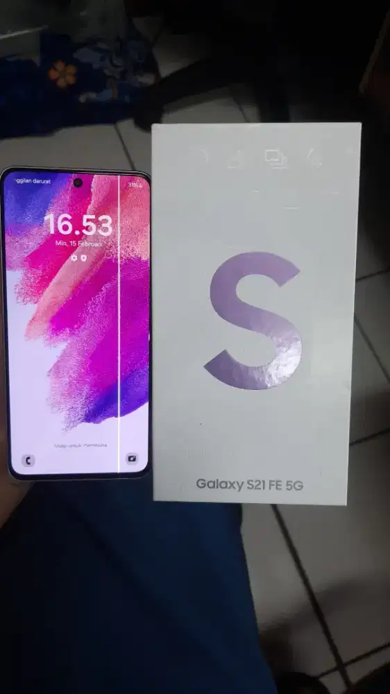 Samsung galaxy S21FE 5G 8/256 lengkap