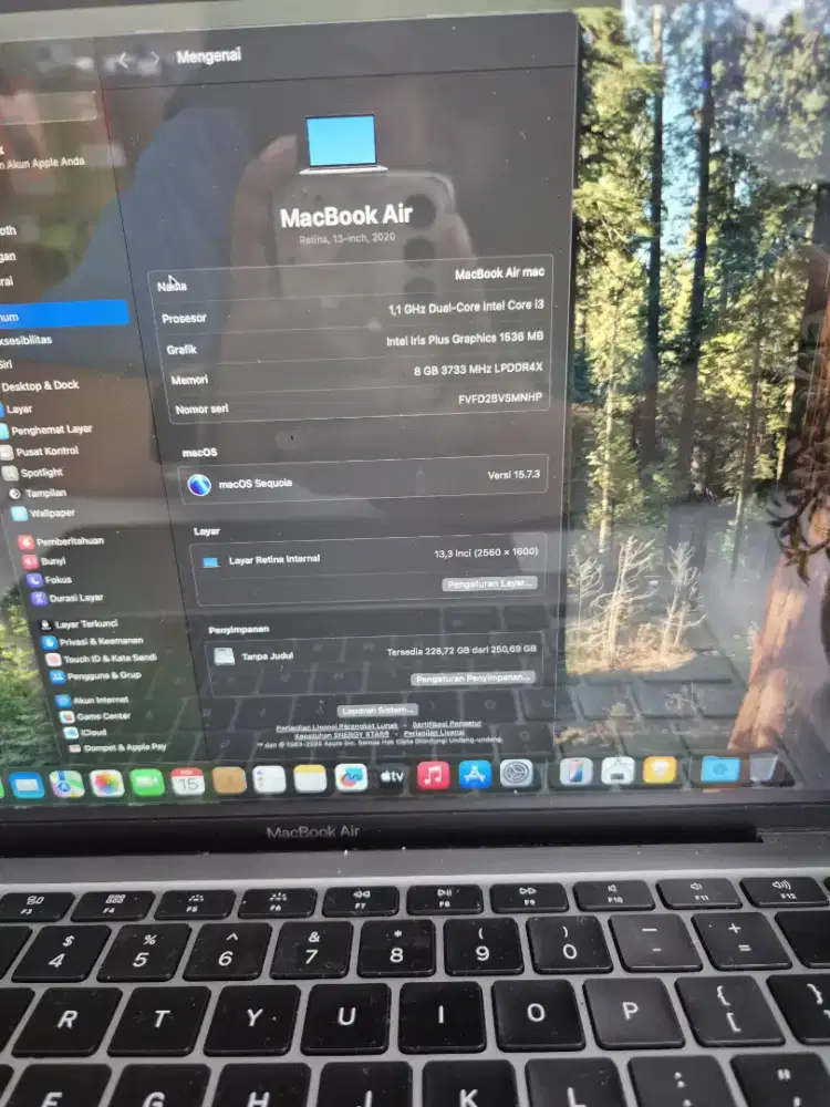 Macbook air 2020 i3 8/256 ex digimap