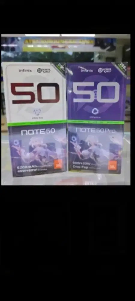 Infinix note 50 ram 8gb 256gb pro 50S wireless charger