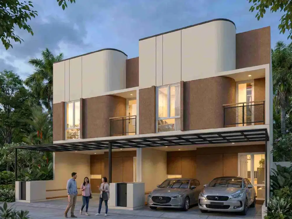 Jual Rumah 2 Lantai 900 an Juta Dekat Toll Cinere Depok