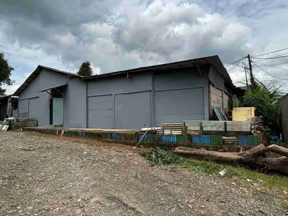 Disewakan Gudang Kavling Workshop 714 m² Diklat Pemda Tangerang