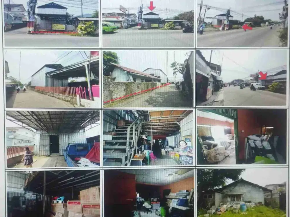 Bekas Bengkel Jl Raya Semplak Bogor
