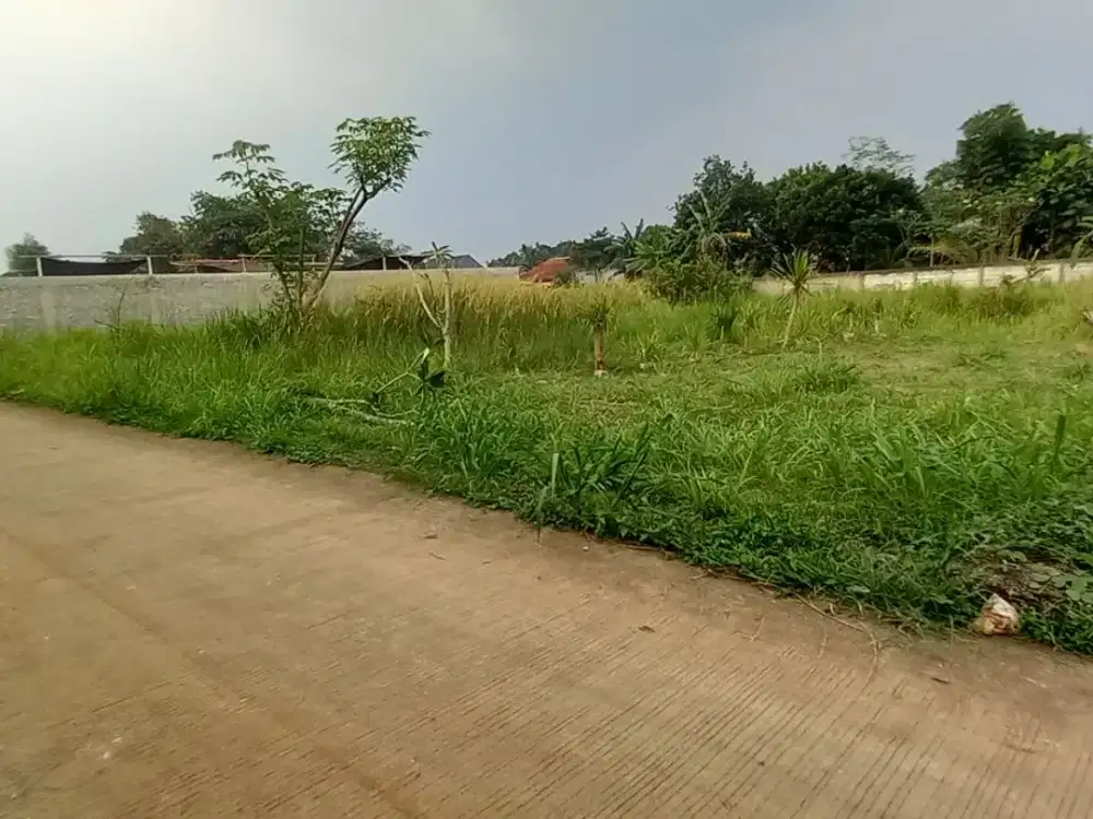 Tanah 100Jtan Dekat Tol baru Bojonggede - SHM Siap Balik Nama