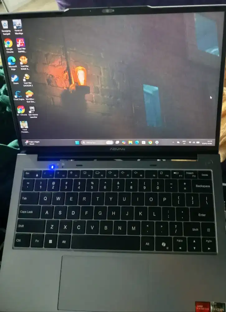 Laptop Advan Workmate AMD Ryzen 5 RAM 16 GB