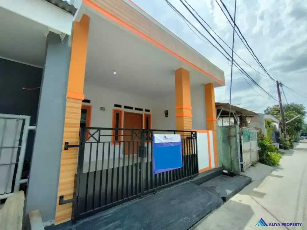 JUAL RUMAH BEBA SBANJIR LT 60 DI PERUMAHAN CIKARANG BARU, JABABEKA