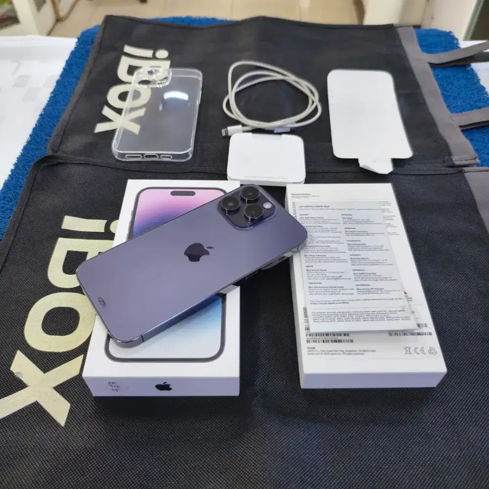 Iphone 14 Pro Max 1TB 99% Mulusd Like new Ex Grs resmi iBox