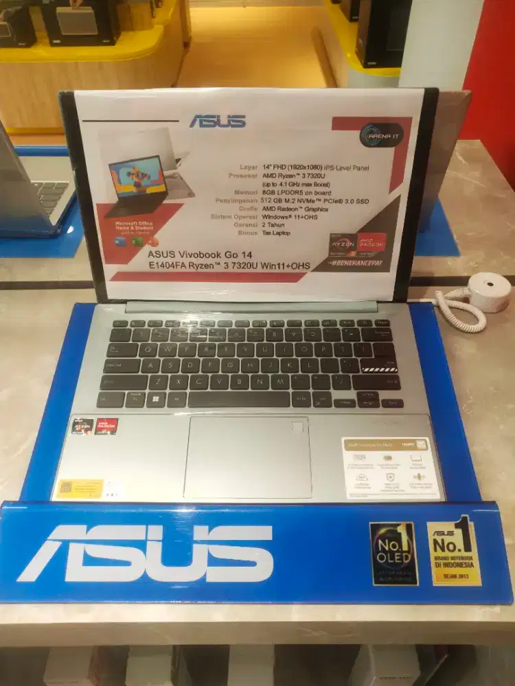 Laptop Asus Vivobook E1404FA Ryzen 3 7320, Bisa cicilan pakai HCI