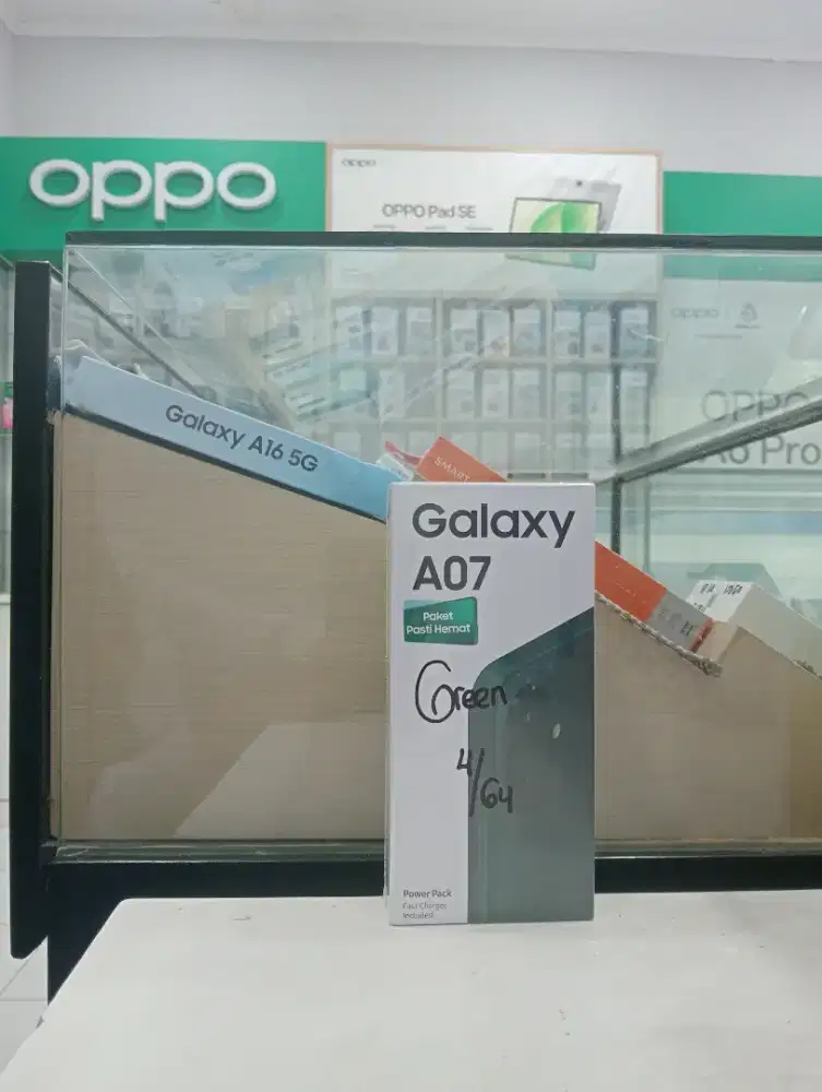 SAMSUNG A07 4/64 15W NEW MURAH QR GADGET