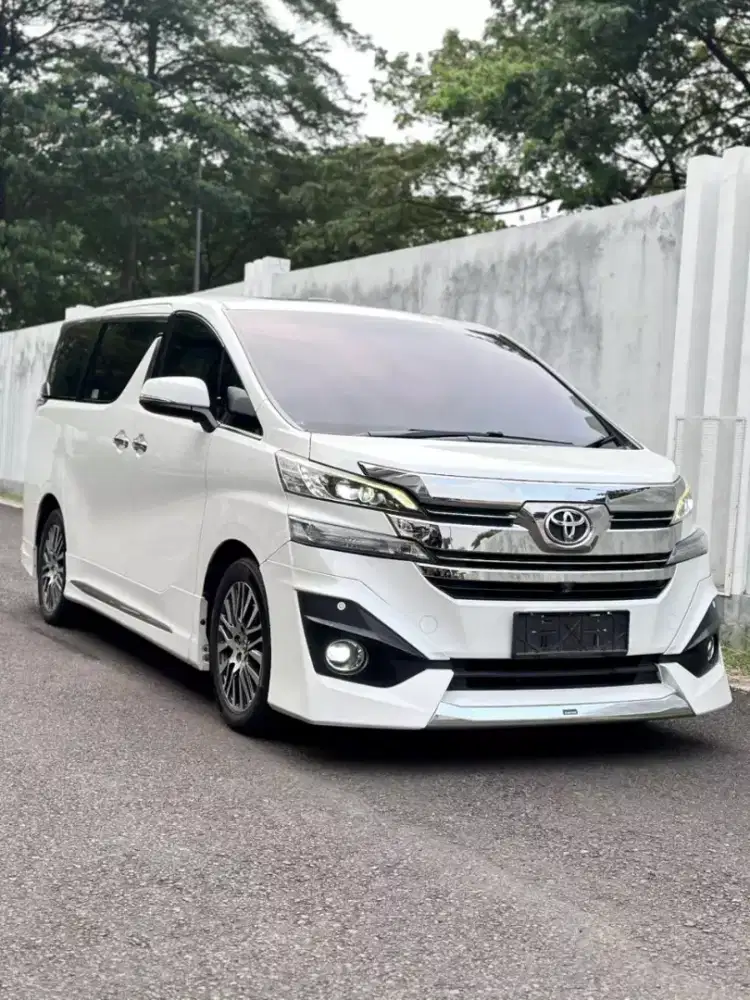 Toyota Vellfire G White Limited ATPM 2018! Service Record Toyota!
