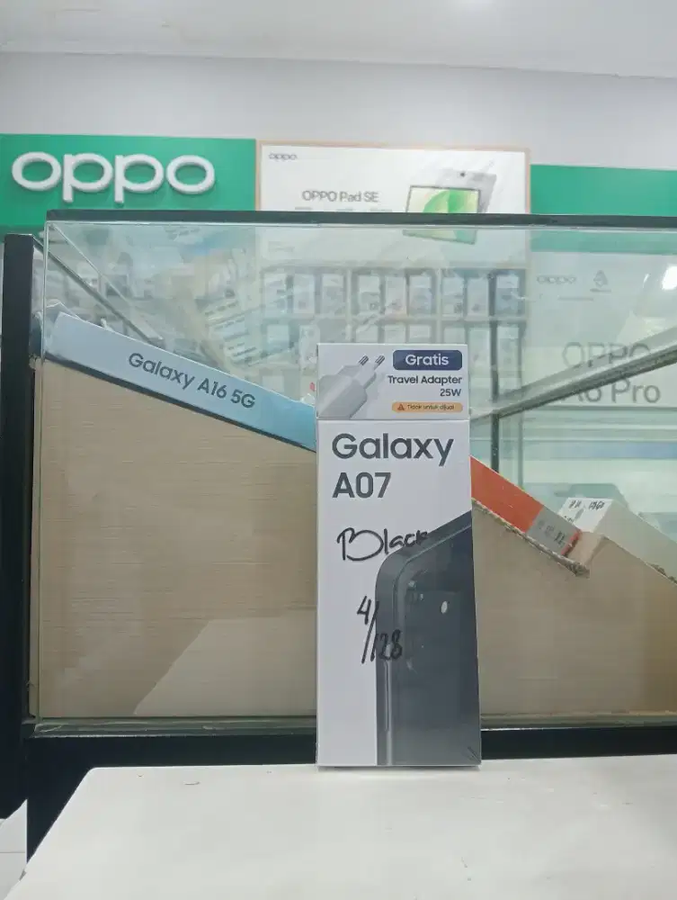 SAMSUNG A07 4/128 NEW MURAH QR GADGET