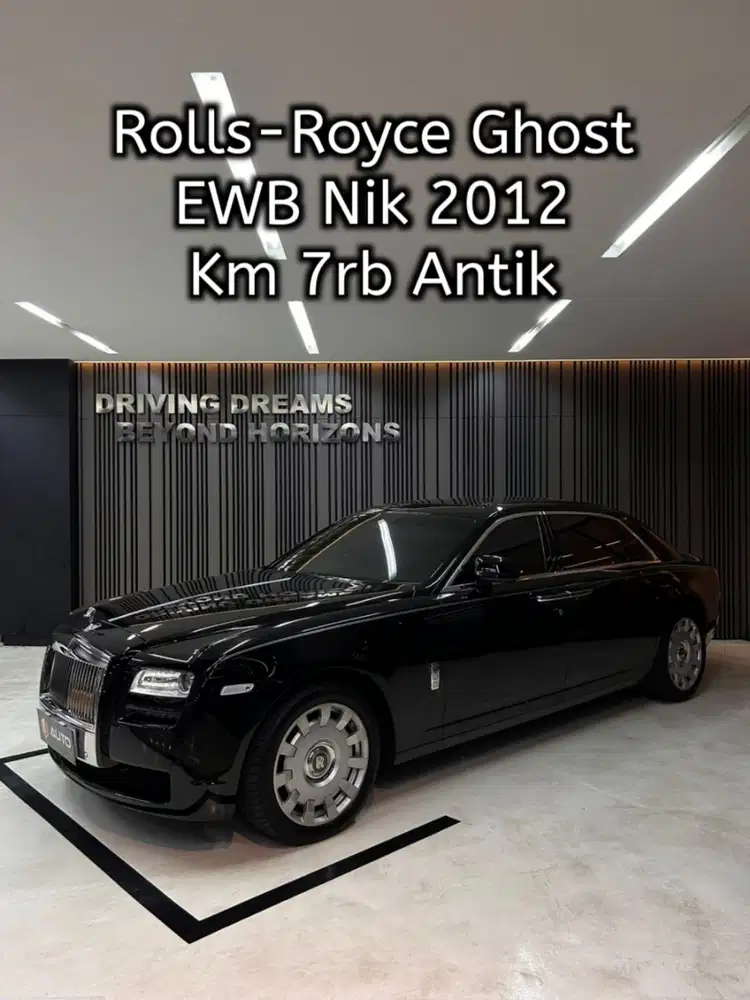 Rolls-Royce Ghost Extended Wheelbase EWB 2013 Hitam B2260SMJ Nik 2012