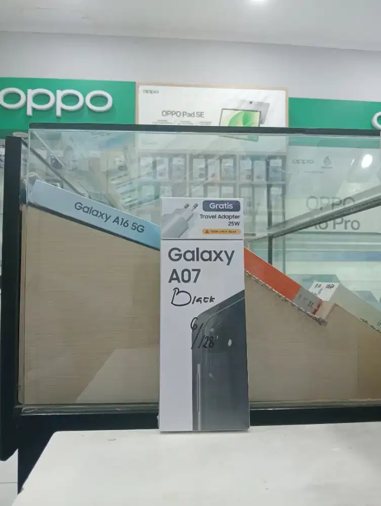 SAMSUNG A07 6/128 NEW MURAH QR GADGET