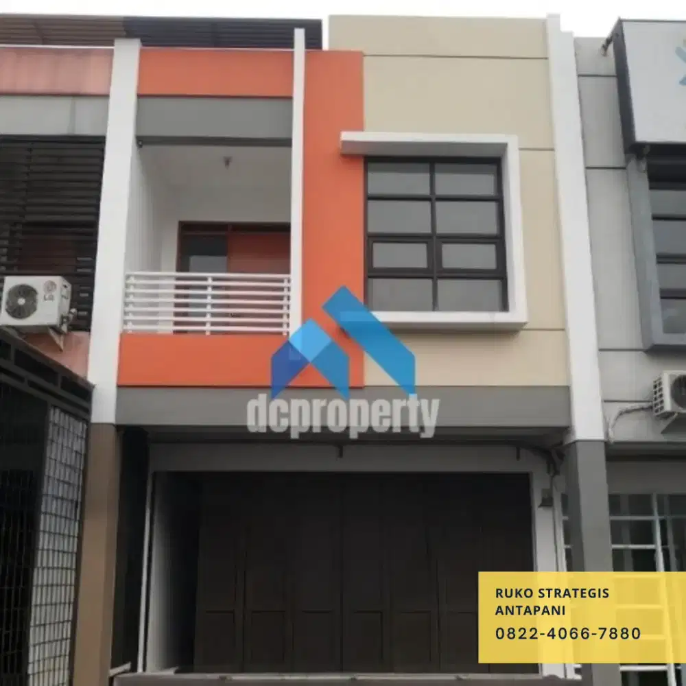 Ruko ideal strategis untuk usaha dan kantor di Antapani