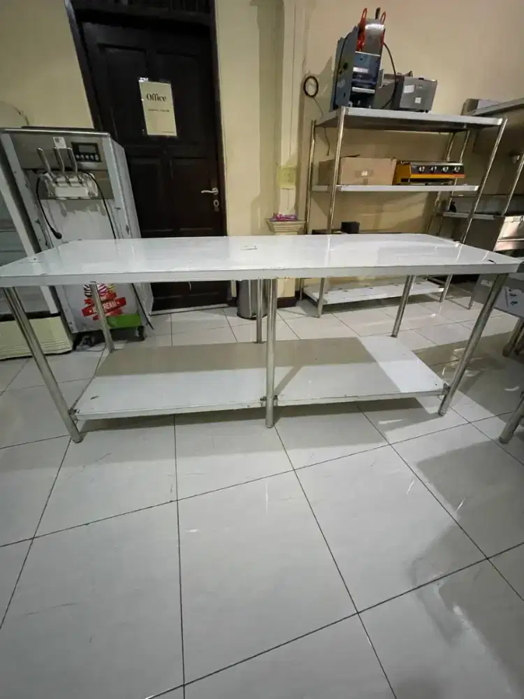 Meja Panjang Stainless