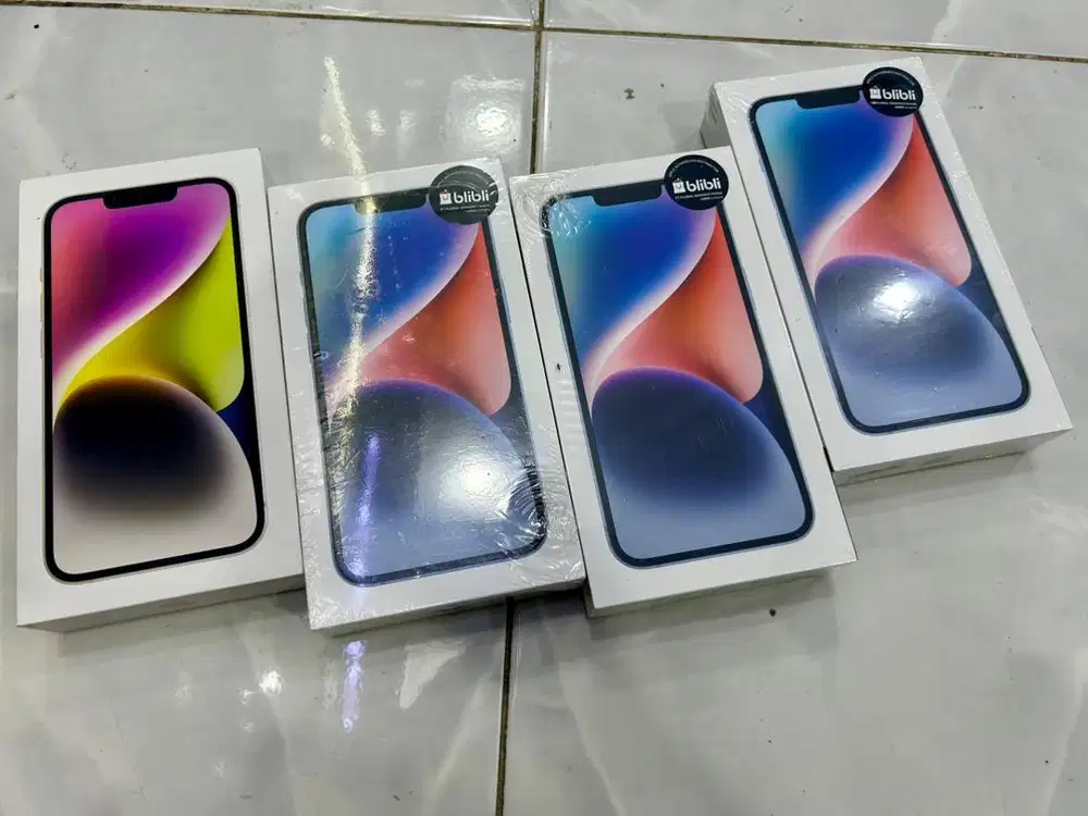 iphone 14 128gb new garansi resmi (bisa kredit)